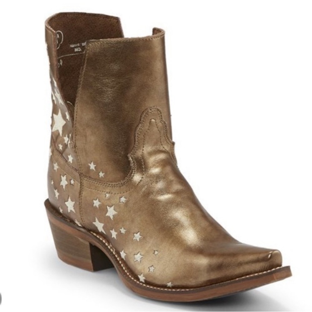 New Nocona Vina Gold Boot Size 7B